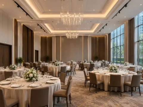 Banquet hall – artist's impression
