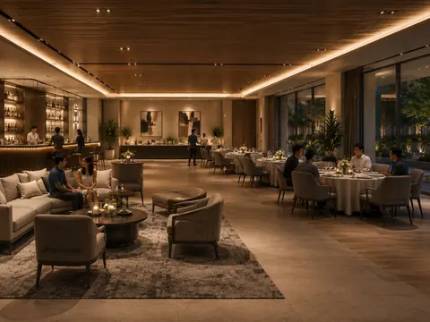 Clubhouse lounge – artist's impression