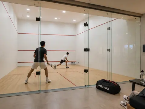 Squash court – artist's impression
